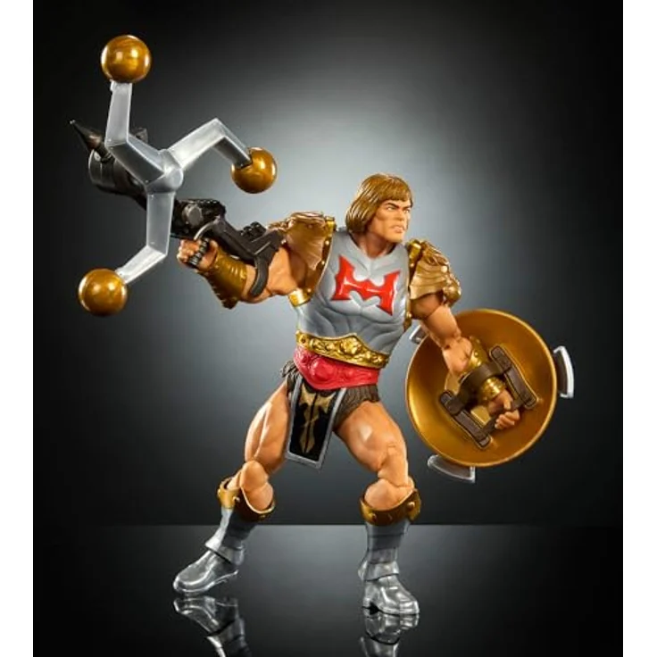 Mattel Masters of the Universe: New Eternia Masterverse Actionfigur Flying Fist He-Man, 18 cm mit 30 Bewegungspunkten und Zubehör – Bild 3
