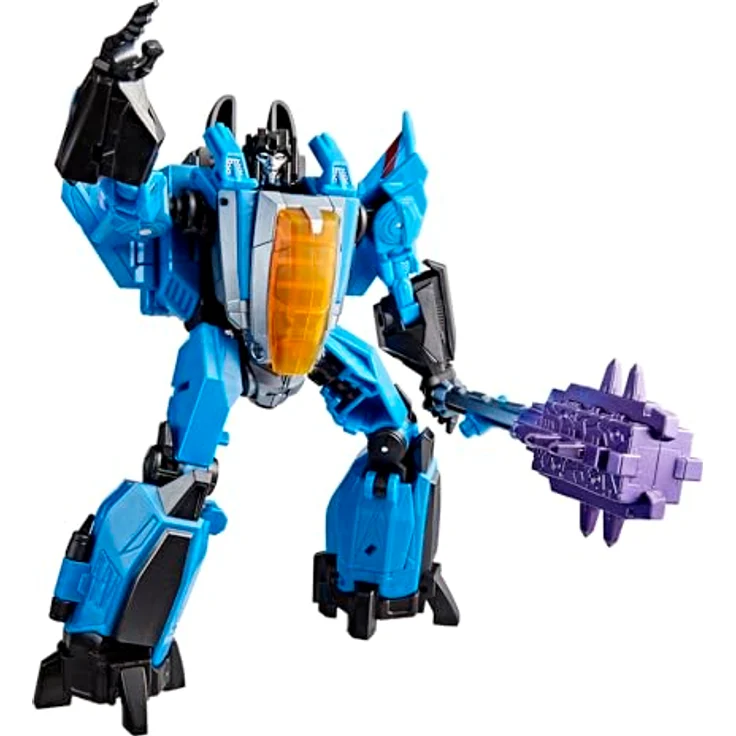 Hasbro Transformers: War for Cybertron Studio Series Voyager Class Actionfigur Thundercracker, 16 cm, mit Neutronen-Blaster und Energon-Keule – Bild 1