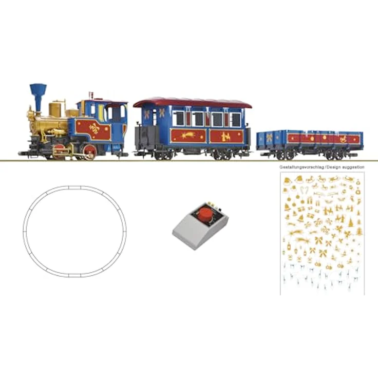Roco 5100003 H0 Weihnachtszug, Modelleisenbahn für die festliche Saison – Bild 1