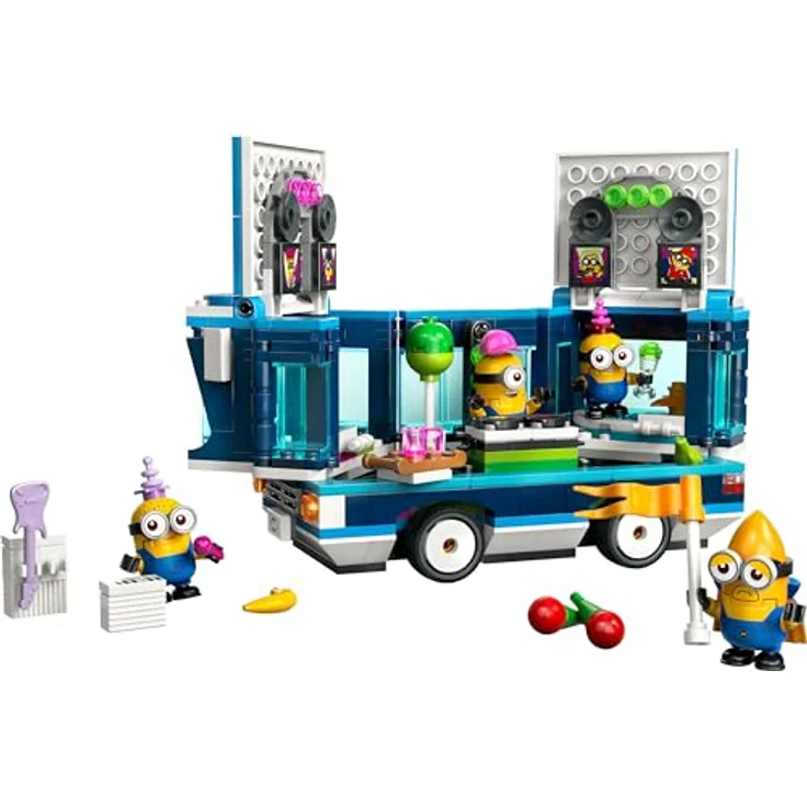 LEGO® Konstruktionsspielsteine Minions und der Party Bus (75581), LEGO Despicable Me, (379 St), Made in Europe - Preisvergleich – Bild 4
