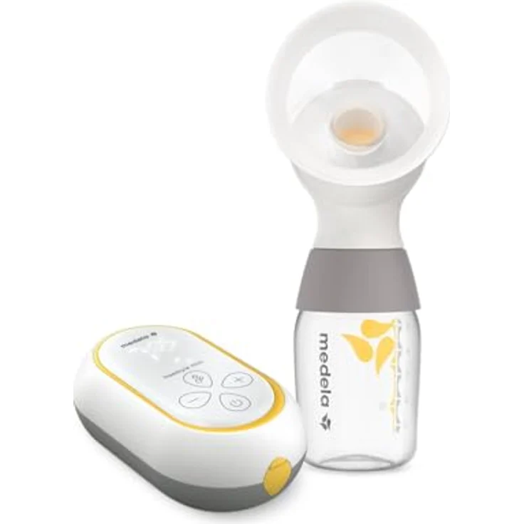 Medela Freestyle Mini Classic, elektrische Einzelmilchpumpe mit wiederaufladbarem Akku, kompakt und leicht (215 g) – Bild 1