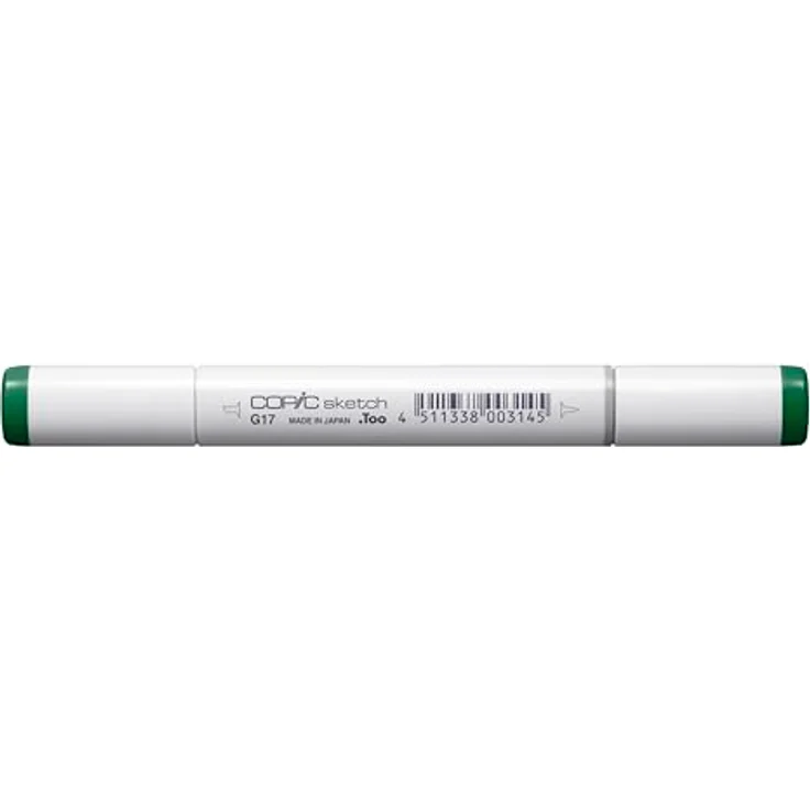 Copic Sketch Marker Typ G - 17, Forest Green, professioneller Pinselmarker mit Super-Brush- und Medium-Broad-Spitze, schnelltrocknend – Bild 4
