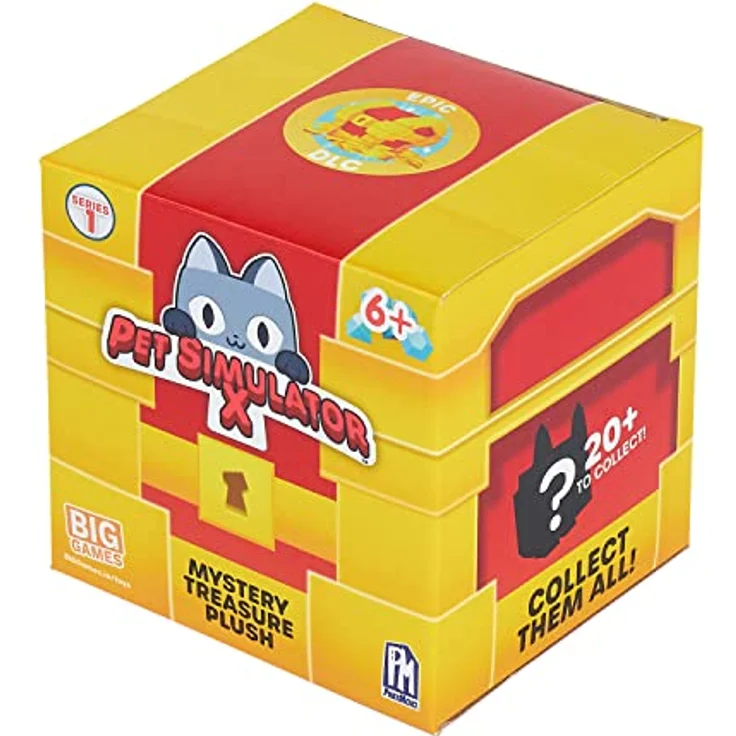 Pet Simulator Roblox Core Plush In Treasure Chest, 1x Stück, zufällige Auswahl – Bild 4