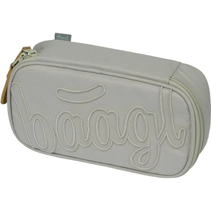 Baagl Federmäppchen Skate Mist, Schulmäppchen mit praktischer Innenaufteilung, robust aus recyceltem Polyester, 23x12x5 cm – Bild 1
