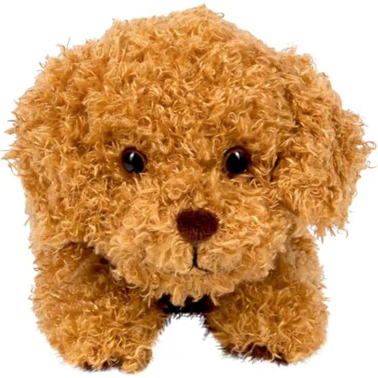 Die Spiegelburg Coppenrath Kuschelhund Pudel Sammy, Plüschtier mit weichem Material, ca. 26 cm, buntes Halstuch – Bild 2