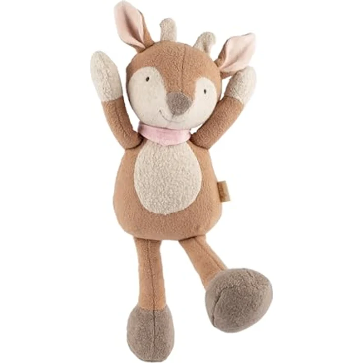 Sigikid Plüschtier REH Kuschel- und Spielfigur für Babys und Kinder, softes Farb- und Stoff-Mix, zartes Design in Pastelltönen – Bild 8