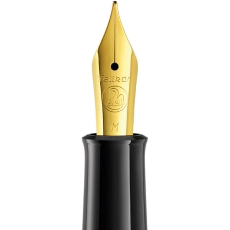 Pelikan Füllfederhalter Tradition M200, Edelstahlfeder, schwarz – Bild 3