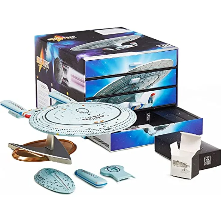 CC Countdown Characters Star Trek Enterprise Adventskalender Charakter Statue Offizielles Star Trek Merchandise Einzigartige Limitierte Auflage Sammler Vinyl Geschenk
