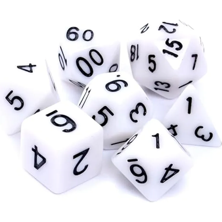 Knochen Set REBEL RPG - Matt - Weiß