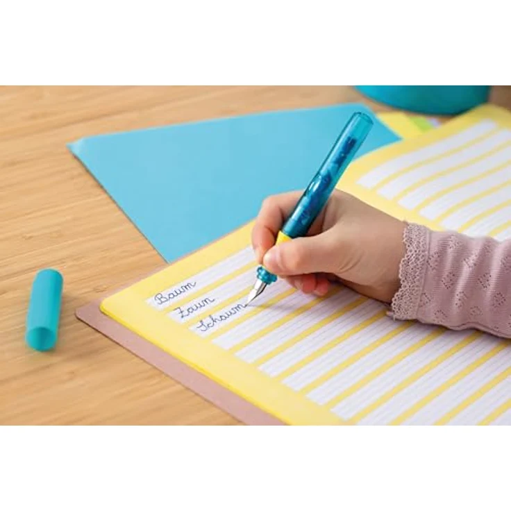 Pelikan Pelikano Junior L, Schreiblernfüller für Linkshänder, türkis – Bild 6