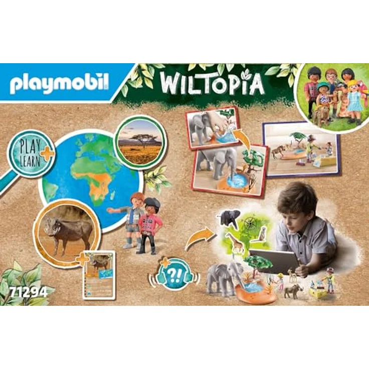 PLAYMOBIL Wiltopia - Spritztour zum Wasserloch – Bild 5
