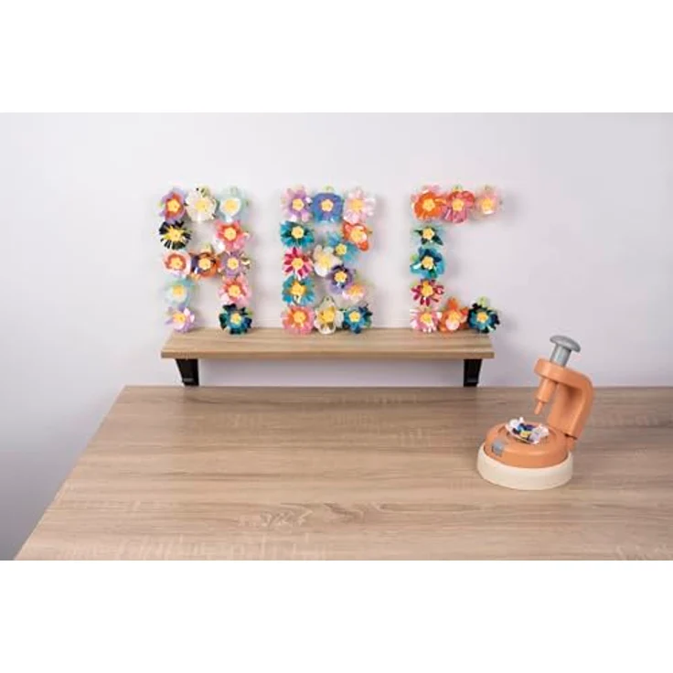 Smoby Crea Flower Deko Set, Kreativset mit Blumenpresse, 200 Zubehörteile, Made in Europe, geeignet für Kinder ab 5 Jahren – Bild 8