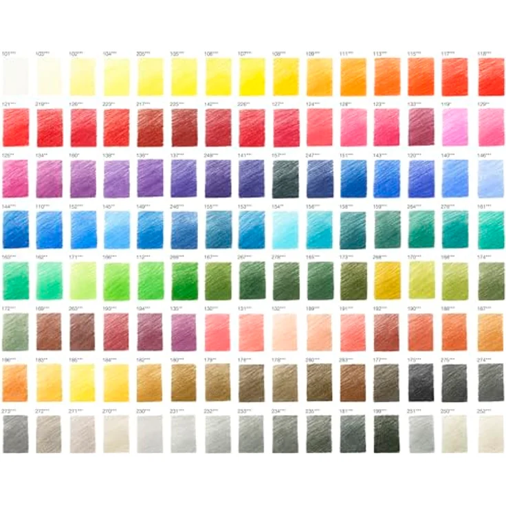 Faber-Castell Polychromos Künstlerfarbstifte, 120er Set im Metalletui, hohe Farbsättigung und Lichtbeständigkeit – Bild 3