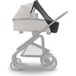 Maxi-Cosi Sonnenverdeck, kompatibel mit Maxi-Cosi Babywannen, Kinderwagen und Babyschalen, Sonnenschutzfaktor USF 50+, mit Sichtfenster, Baby-Sonnenschutz, Schwarz