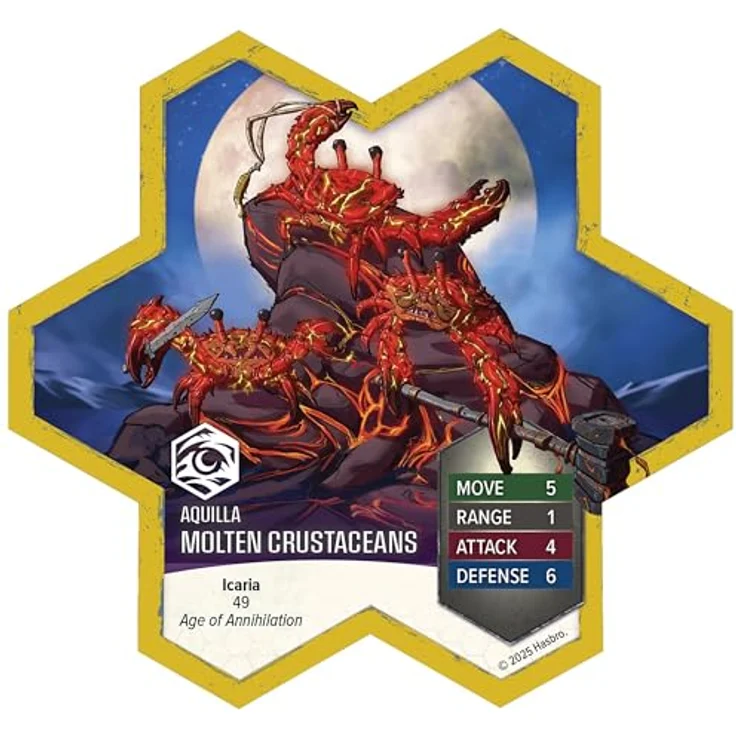 Renegade Heroscape Armeeerweiterung Boiling Tension: Molten Crustaceans & Tanuki Tricksters, strategisches Brettspiel für 2-4 Spieler, englische Version – Bild 4