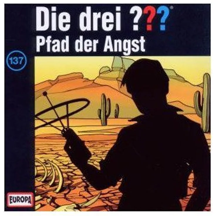 Europa Hörspiel-CD Die drei ??? 137 - Pfad der Angst, spannender Detektivfall für Hörspiel-Tonies