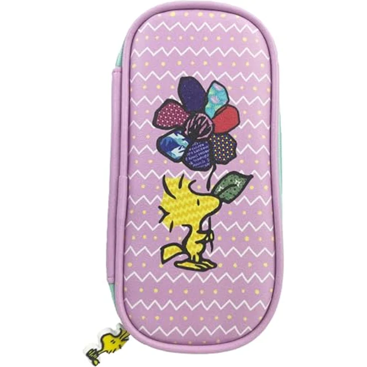 CYPBRANDS PORTATODO Woodstock Snoopy, großes Federmäppchen mit multifunktionalem Design und 3 Fächern, 22,5 x 10 x 5 cm – Bild 4