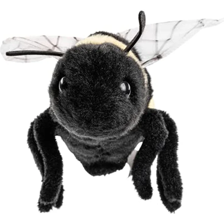 Uni-Toys - Hummel - 16 cm (Länge) - Plüsch-Insekt, Biene - Plüschtier, Kuscheltier – Bild 3