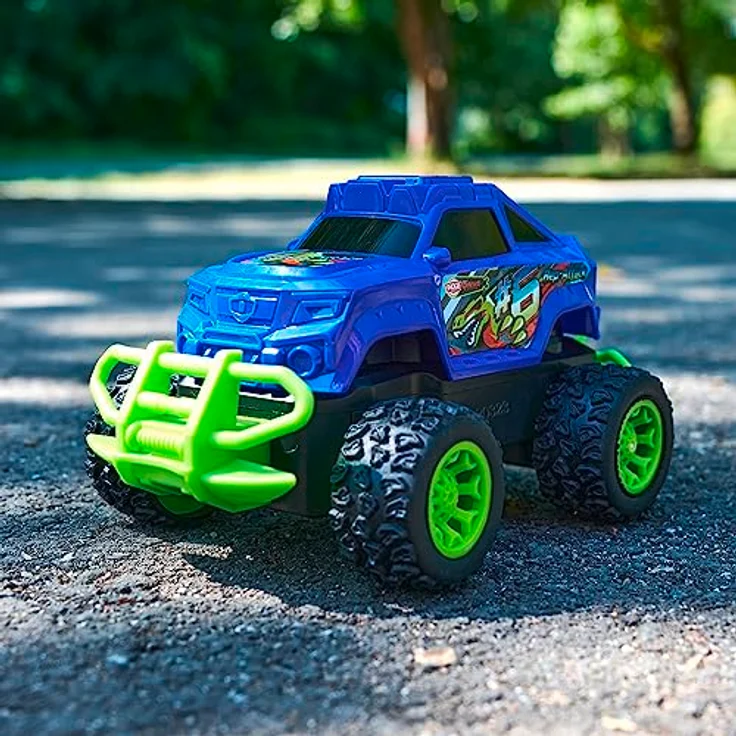 Dickie Toys - RC Monstertruck Rep Attack - ferngesteuertes Auto für Kinder ab 6 Jahre mit Fernbedienung (2-Kanal FS, 2,4GHz) und Batterien, 15,5 cm, bis 10 km/h – Bild 5