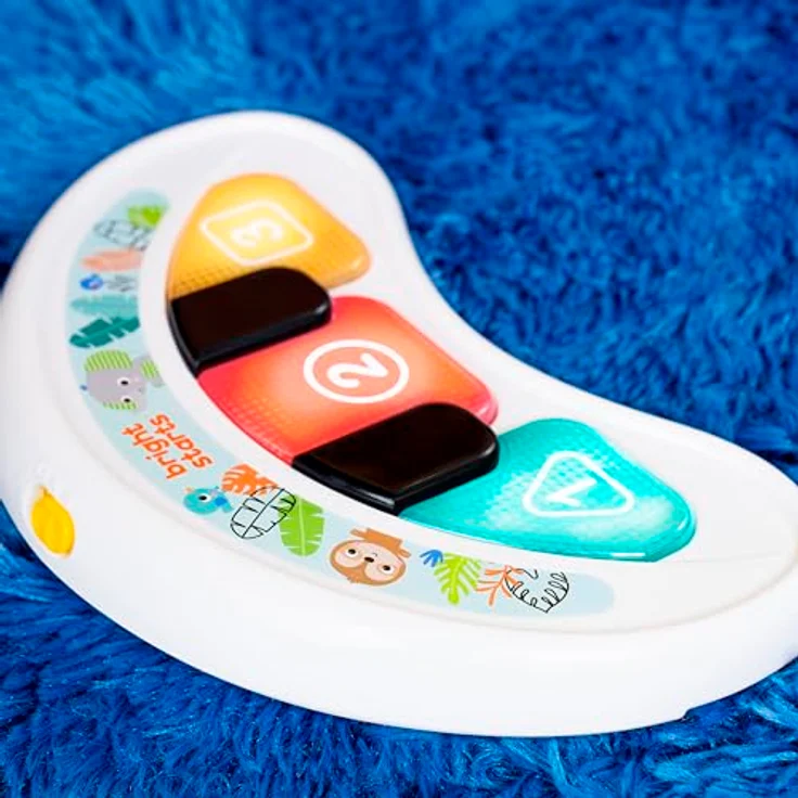 Bright Starts, Tiny Trek 2-in-1 Baby Aktivität Lauflernhilfe mit Spielzeugstation, verstellbarer Höhe und leicht faltbarem Rahmen, Dschungel Ranken Alter 6 Monate+ – Bild 8