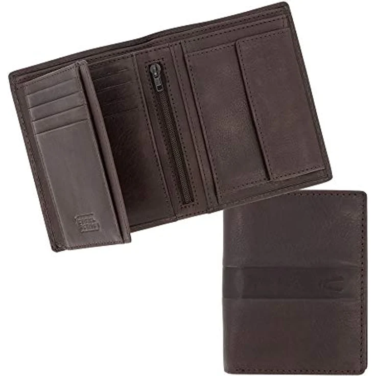 camel active Mali Herren Geldbörse RFID Hochformat Leder Mittelgroß Braun – Bild 4
