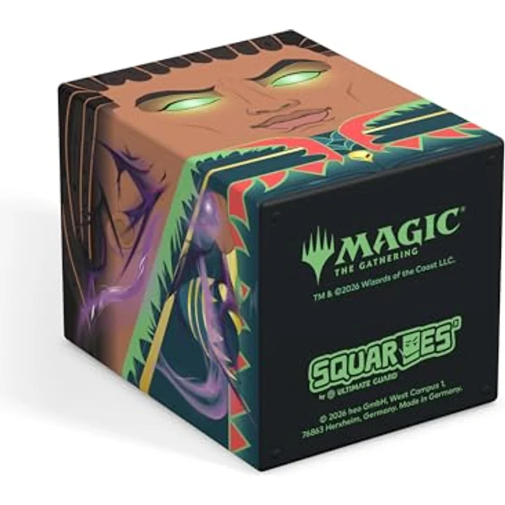 Squaroes Squaroe Magic: The Gathering "Secrets of Strixhaven" MTG009 - Sammelbox für TCG-Decks, Platz für 100 Karten – Bild 6
