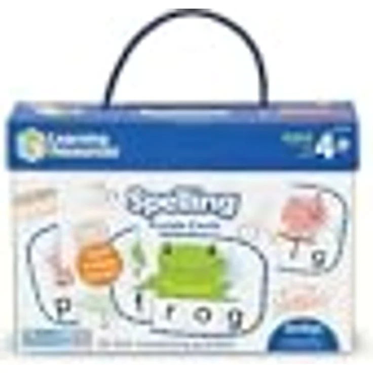 Learning Resources LER6086 Spelling Cards, Preschool Readiness, Self Correcting Puzzles, Ages 4+, Multi – Bild 4