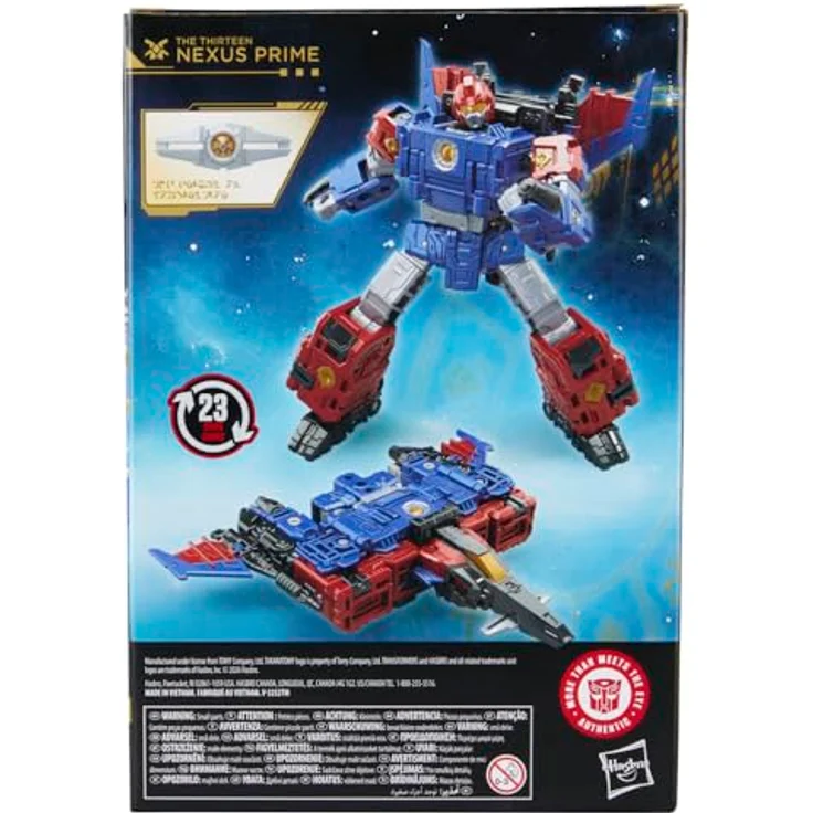 Hasbro Transformers Age of the Primes Voyager-Klasse The Thirteen Nexus Prime, 15,5 cm, umbaubar in 23 Schritte, Alter 8+ – Bild 4