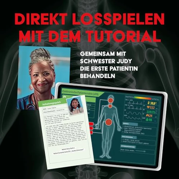 Kosmos Medical Mysteries - New York, kooperatives Rollenspiel mit medizinischem Setting, Medical Crime Files, Brettspiel ab 16 Jahre – Bild 5