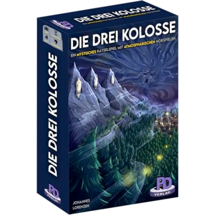 PD-Verlag Die DREI Kolosse, Brettspiel zur kreativen Unterstützung von Spiel und Phantasie – Bild 1