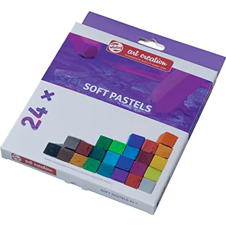 Talens Art Creation Soft Pastel, 24-teiliges Set mit lebendigen Farben für kreative Kunstwerke auf Papier und Pappe – Bild 3