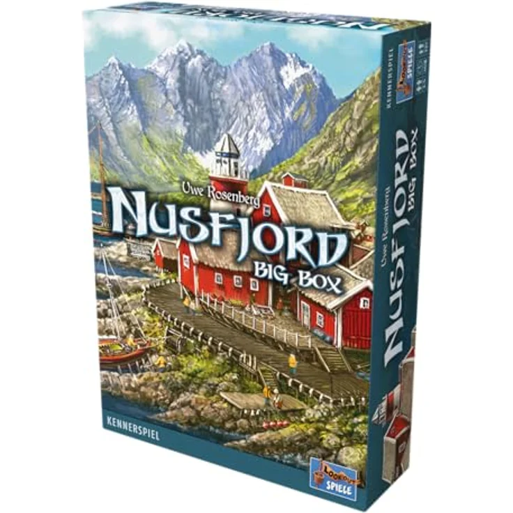 Lookout Nusfjord Big Box Brettspiel, strategisches Spiel mit Erweiterungen - Deutsch – Bild 3