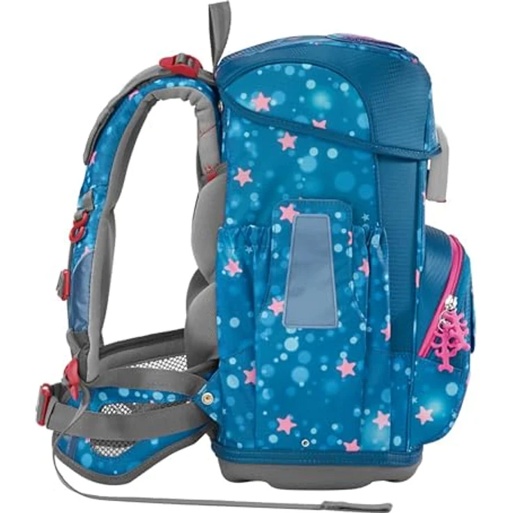 Step by Step Schulranzen-Set Cloud Mermaid Lola, 5-teilig, blau, ergonomisch mit Reflektoren, höhenverstellbar, ab 1. bis 4. Klasse, 19l – Bild 4