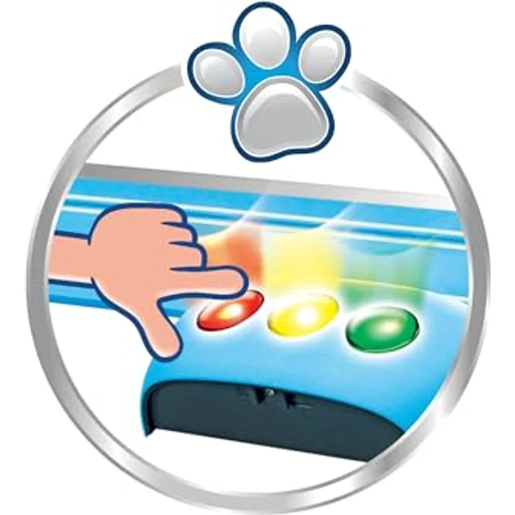 Carrera First PAW Patrol, Race 'N' Rescue Rennbahn, 3,5 Meter mit Licht-, Sound- & Musikeffekten, interaktive Funktionen – Bild 4