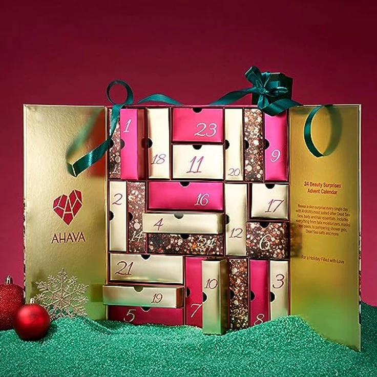 Ahava The Adventure Adventskalender, 24-teilig mit Beautyartikeln und Mineralien aus dem Toten Meer – Bild 4