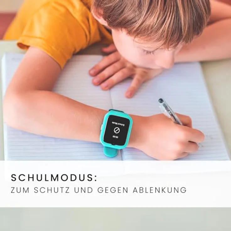 SPC Smartee 4G Kids, Smartwatch für Kinder mit GPS, Videoanrufen, SOS-Taste, IP68, in fröhlichem Grün – Bild 4