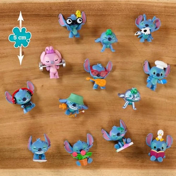 Just Play Disney Stitch That’s So Stitch Sammelfiguren, 5 cm Überraschungsfigur aus Überraschungs-Ananas, 13 Figuren zum Sammeln, Spielzeug für Kinder ab 3 Jahren – Bild 4