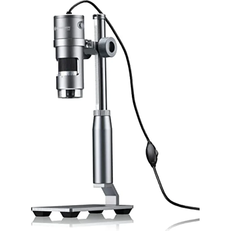 Bresser DST-1028 5.1MP Digitalmikroskop mit 10- bis 280-facher Vergrößerung und LED-Ringlicht – Bild 3