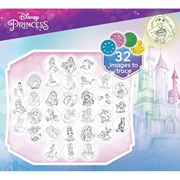 Lisciani Giochi 92956 Princess Proiettore Drawing School - Preisvergleich – Bild 5