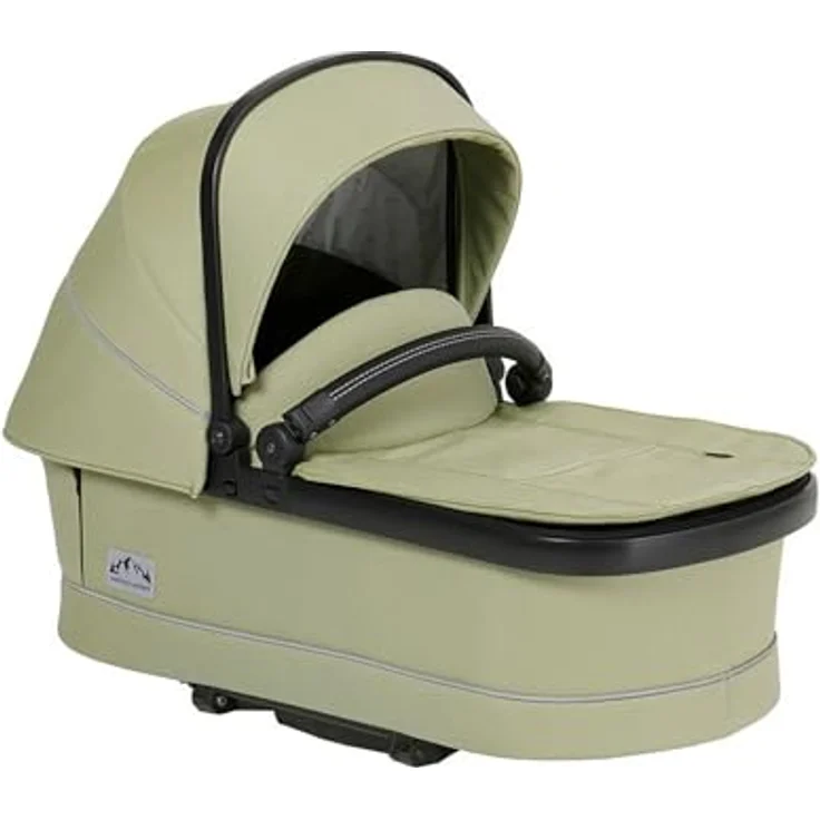 Hartan Kinderwagenset IVY GTR Outdoor, 3-teilig, Hellgrün, mit Federung, kugelgelagerten Rädern, 5-Punkte-Gurt, Made in Germany, EN 1888, UV 50+ – Bild 9