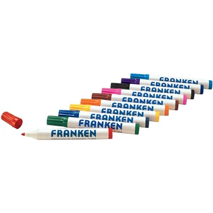 Franken, Marker, Marker nachfüllbar (Mehrfarbig, 2 mm) – Bild 2