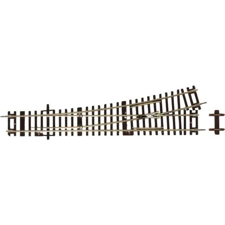 42442 H0 Roco Line 2,1 mm Weiche Links 15°