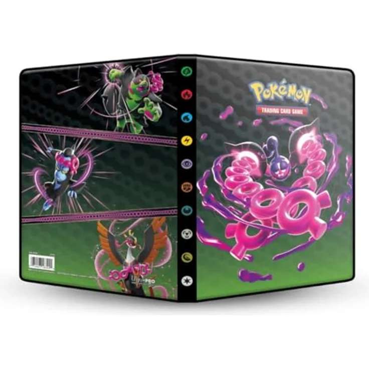 Ultra Pro Pokémon Scarlet & Violet 6.5 Shrouded Fable, 4-Pocket Portfolio für bis zu 80 Karten, säurefrei und archiviersicher – Bild 2