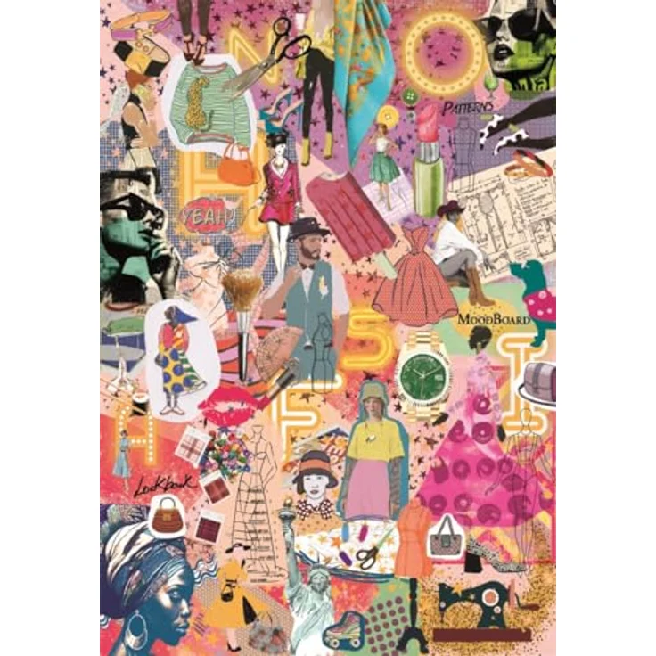 Clementoni Puzzle More Is More - Fashion&Design, 1000 Teile 2D Puzzle – Bild 2