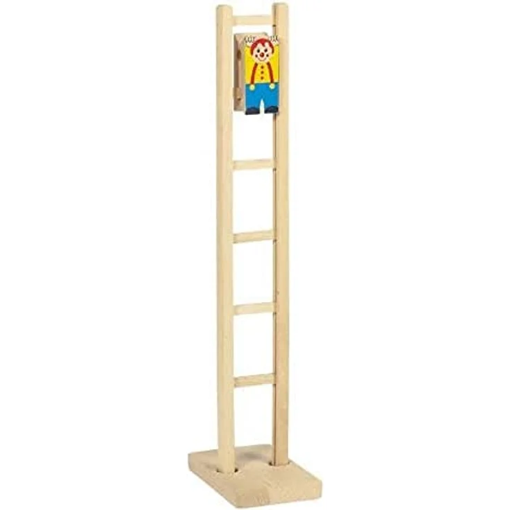 goki GK807 Klettermax "Climbi auf der Leiter" Holz – Bild 2