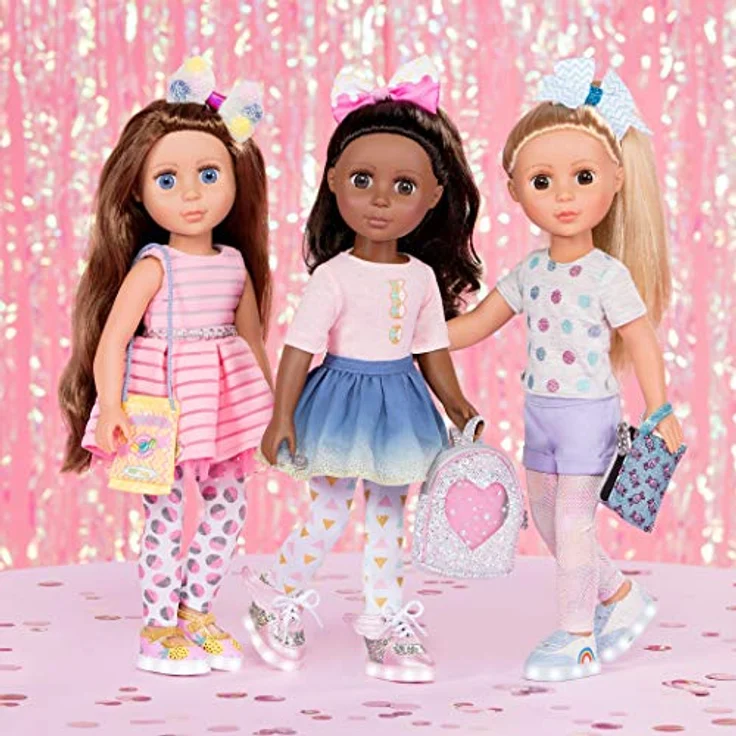 Glitter Girls Puppe Bluebell – Bewegliche 36cm Puppe mit Kleidung, Zubehör und langen Haaren zum frisieren - Spielzeug ab 3 Jahren (6 Teile) – Bild 10