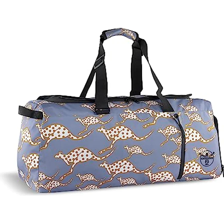 Chiemsee Sporttasche Jump N Fly, Purple (blaugrau / Motiv), mit Tiermotiv – Bild 3