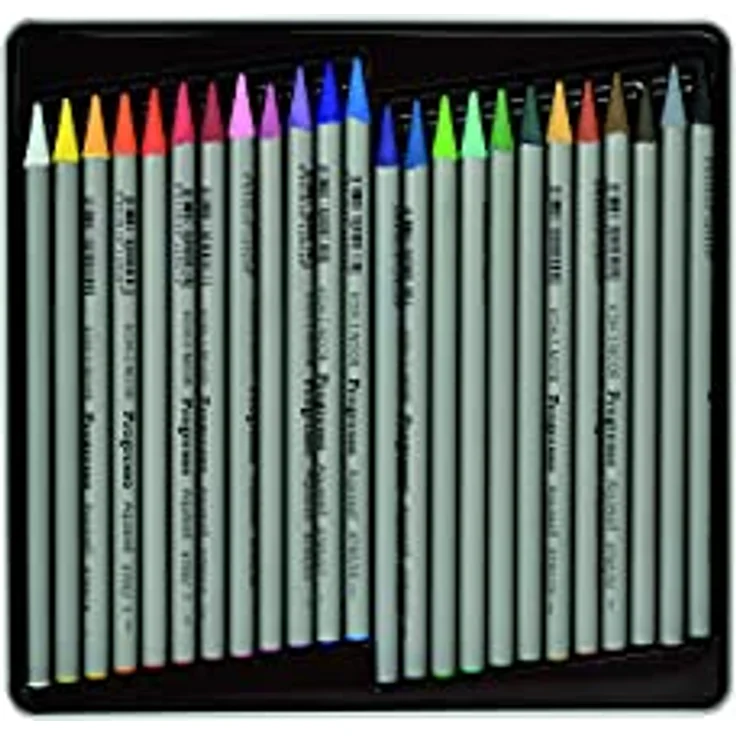 KOH-I-NOOR Progresso Woodless Aquarell Buntstifte-Set, 24 Stück, Tolle Präsentationspackung, FSC-Holz – Bild 2