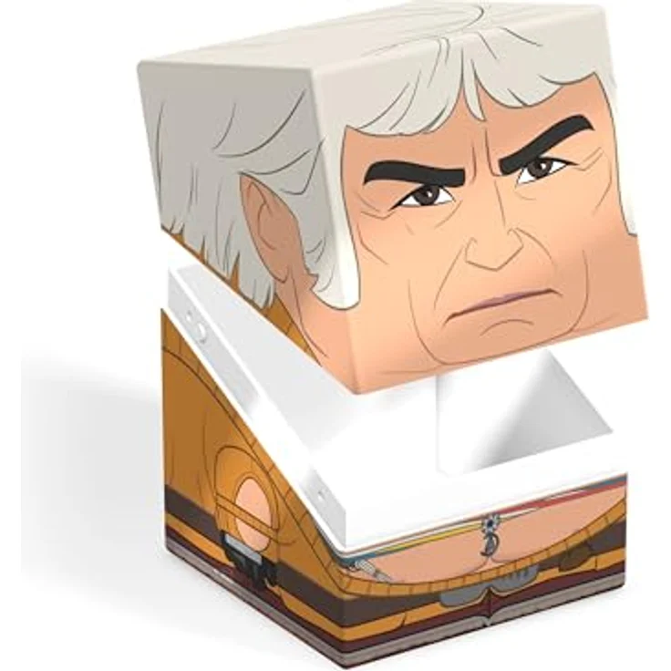 Ultimate Guard Squaroes Squaroe Star Trek: The Original Series ST016 - Khan, Deckbox für bis zu 100 doppelhüllige Sammelkarten, offizielles Lizenzprodukt – Bild 4