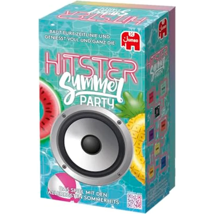 Jumbo Hitster - Summer Party Kartenspiel mit über 300 Hits der letzten 100 Jahre, geeignet für Spotify Premium und Free, ideal für Freunde und Familie – Bild 1